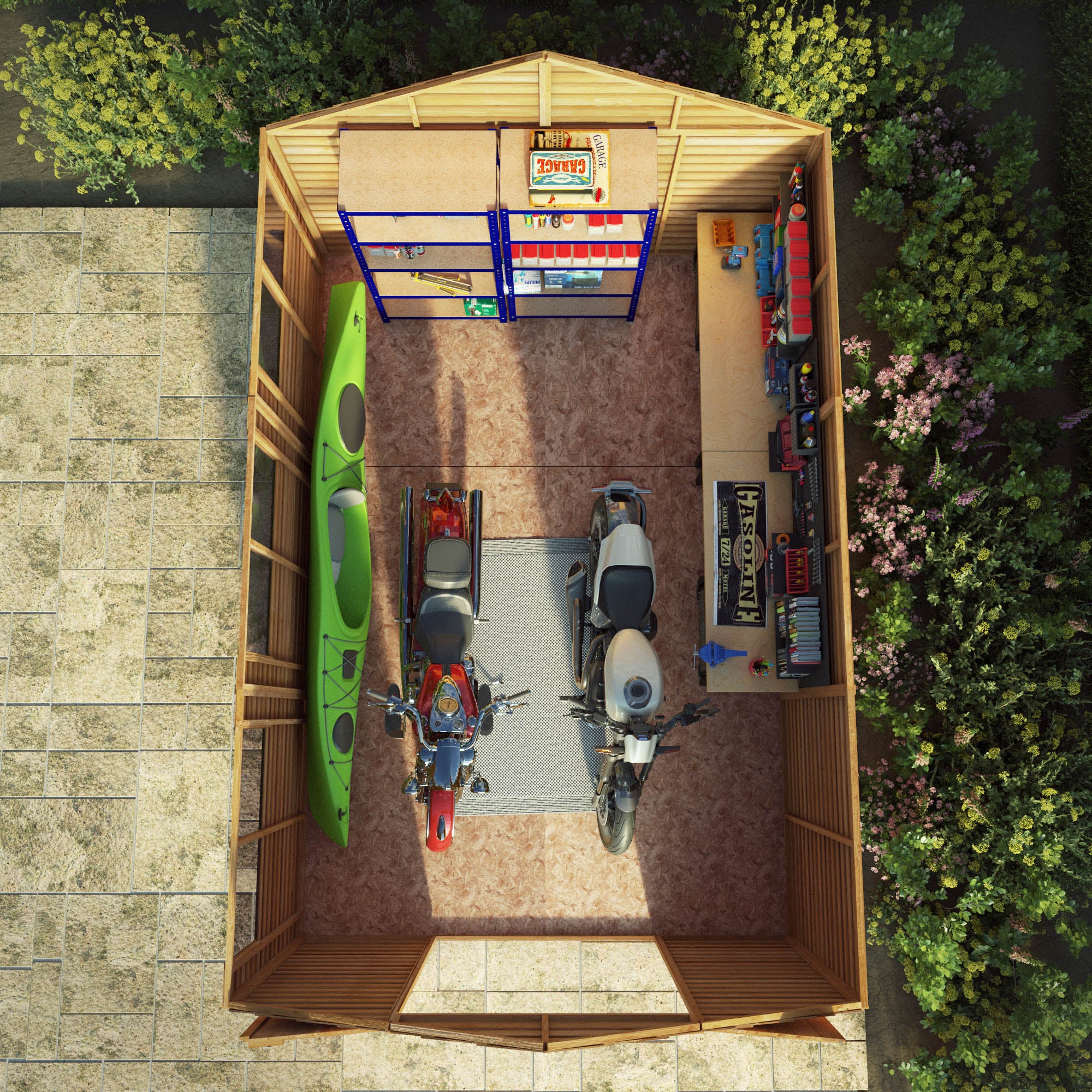 15 x 10 Overlap Apex Shed - Image 10