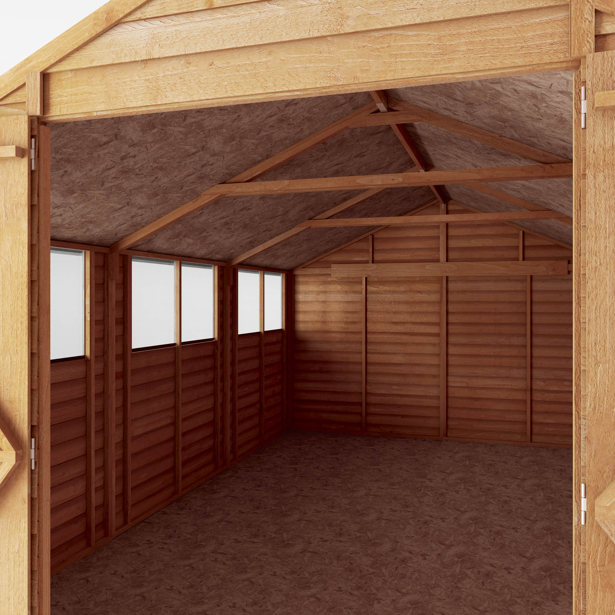 15 x 10 Overlap Apex Shed - Image 6
