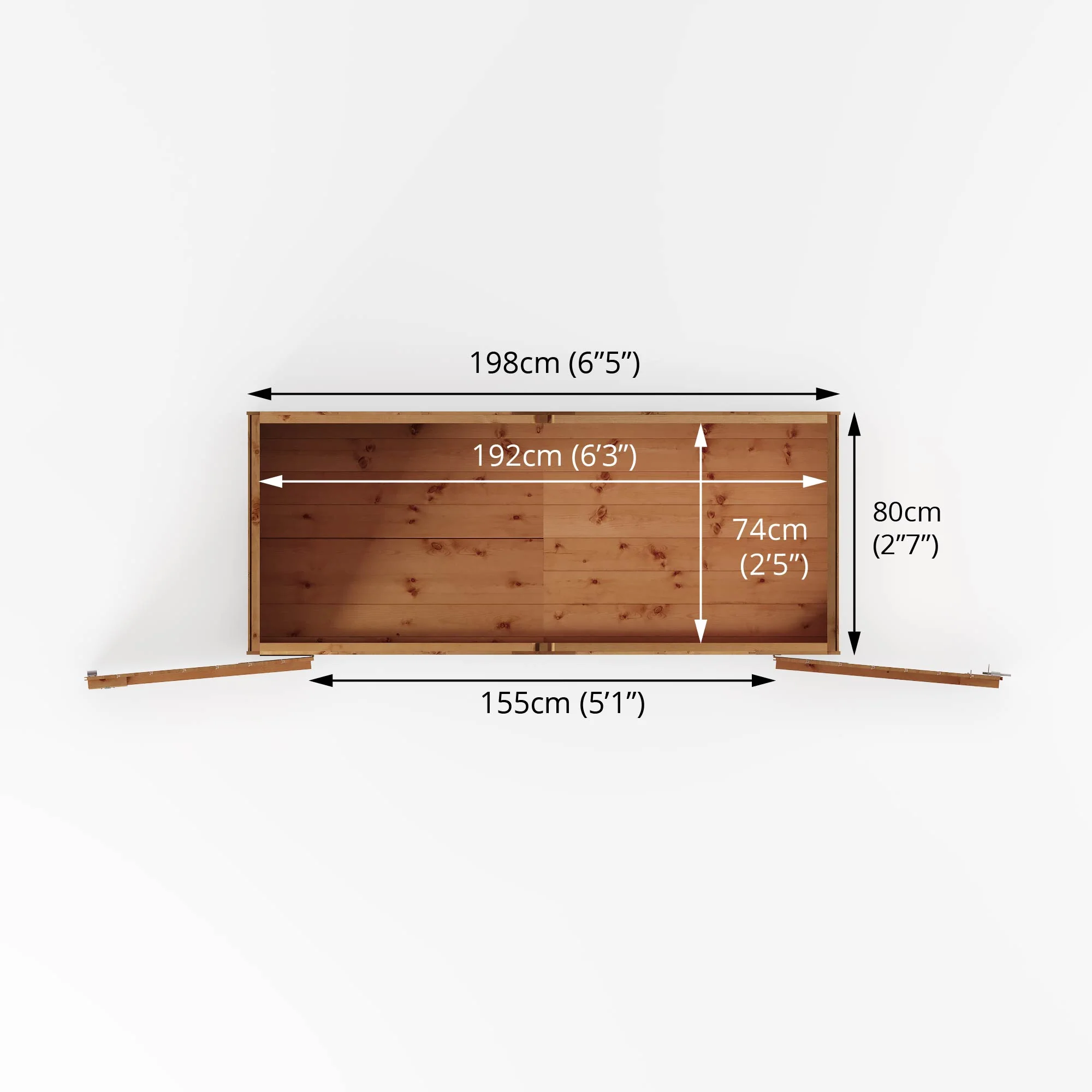 3 x 7 Tongue & Groove Apex Bike Store - Image 11