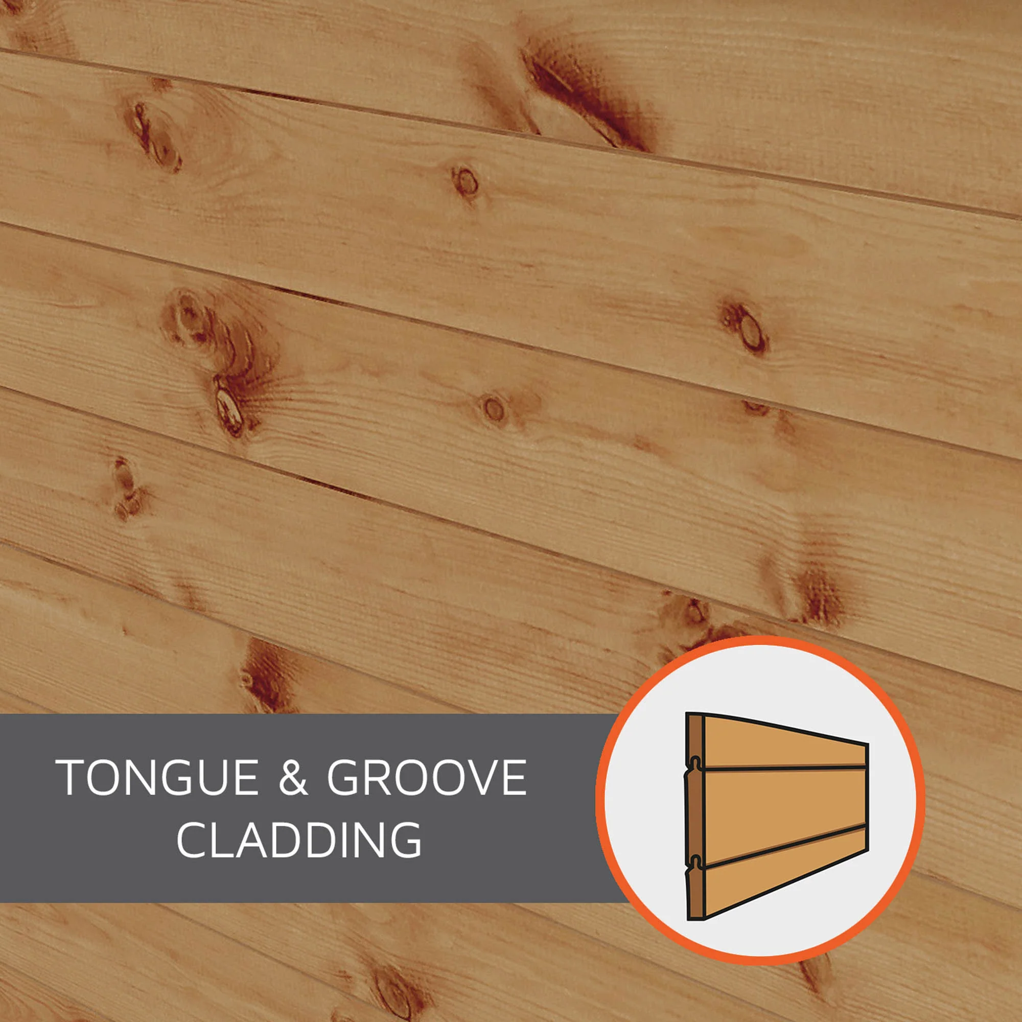 3 x 7 Tongue & Groove Apex Bike Store - Image 3