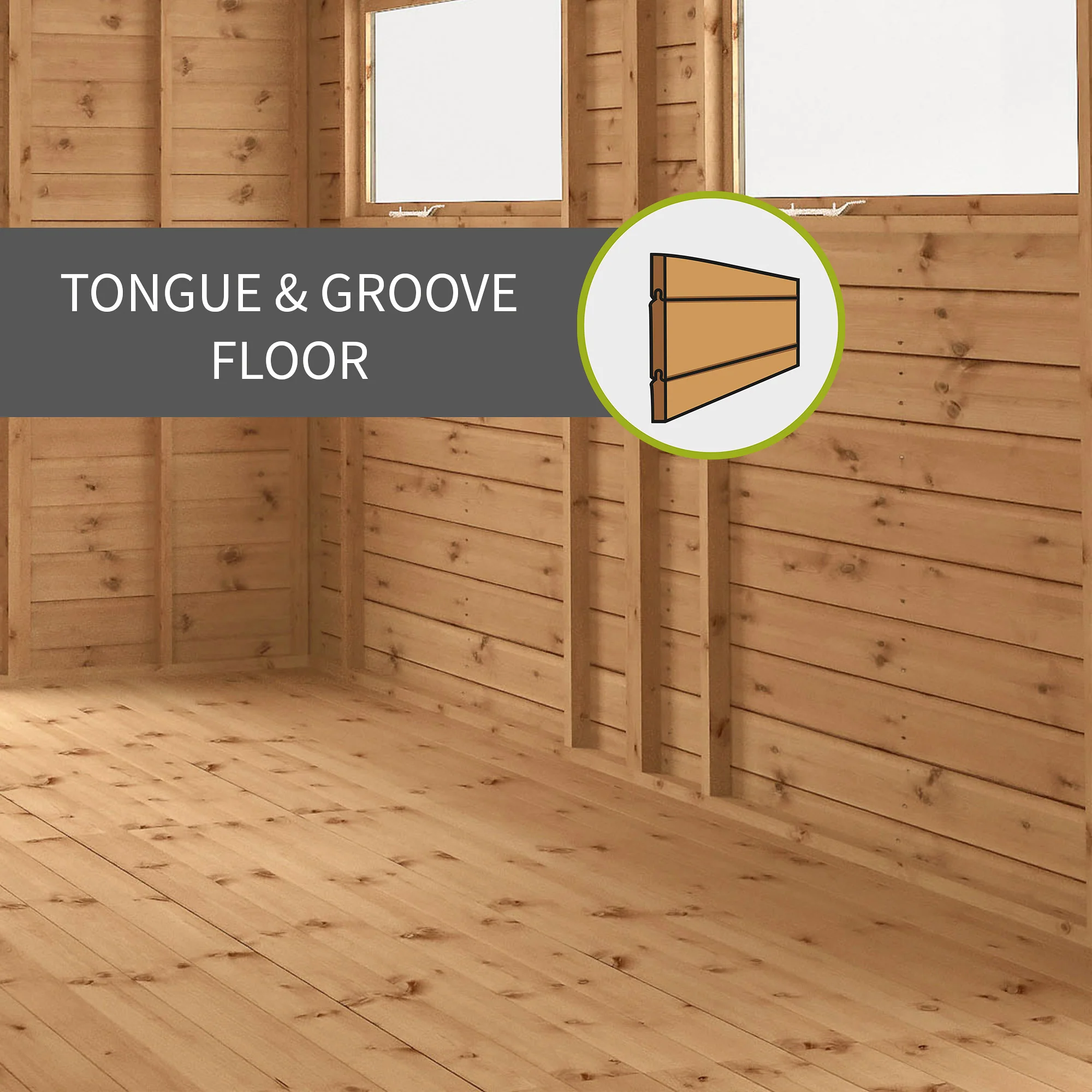 3 x 7 Tongue & Groove Apex Bike Store - Image 7