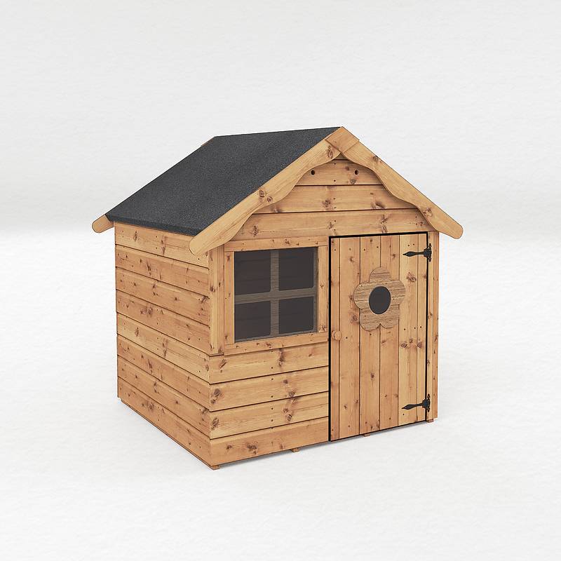 4 x 4 Snug Apex Wooden Playhouse - Image 3
