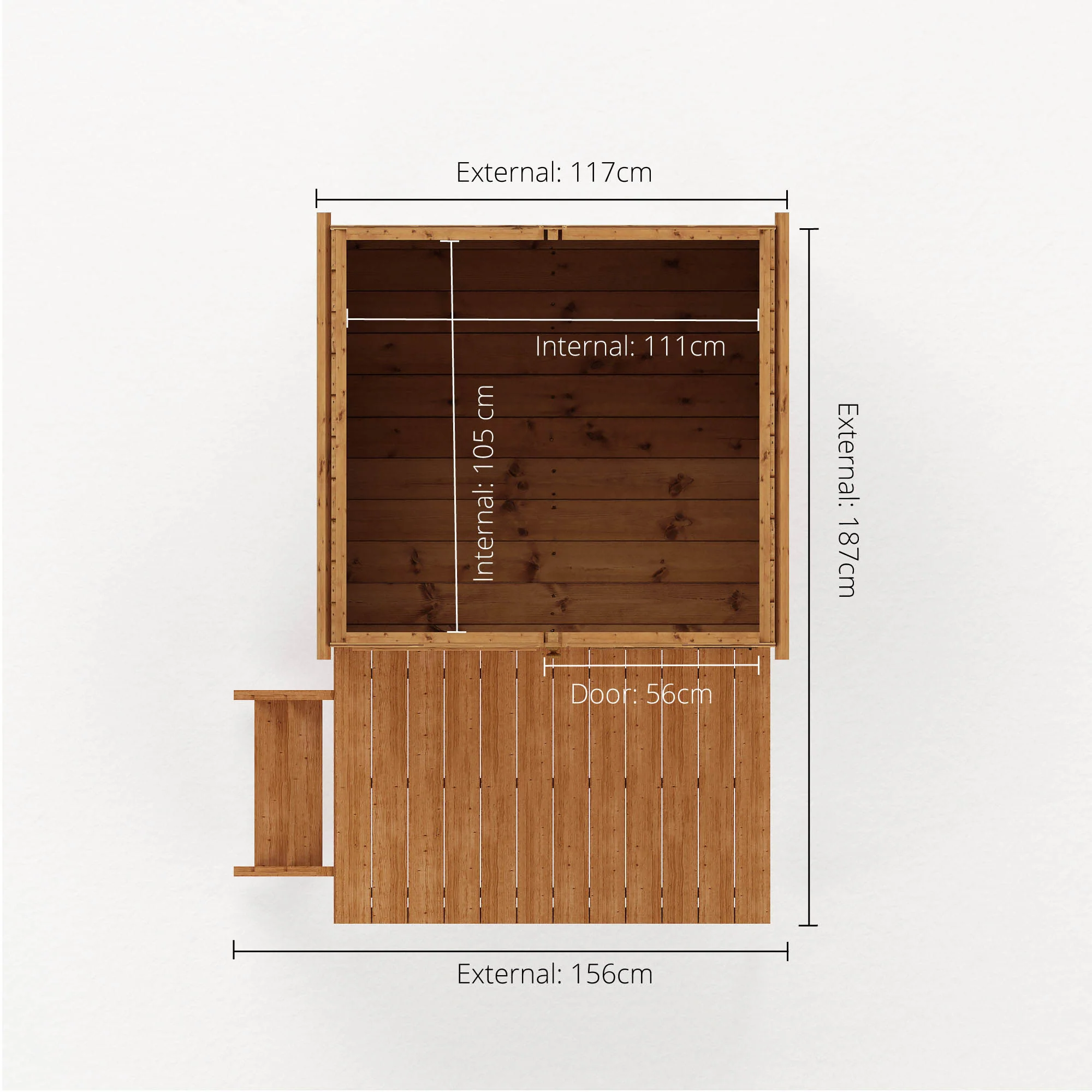 Snug Tower Wooden Playhouse - Image 11