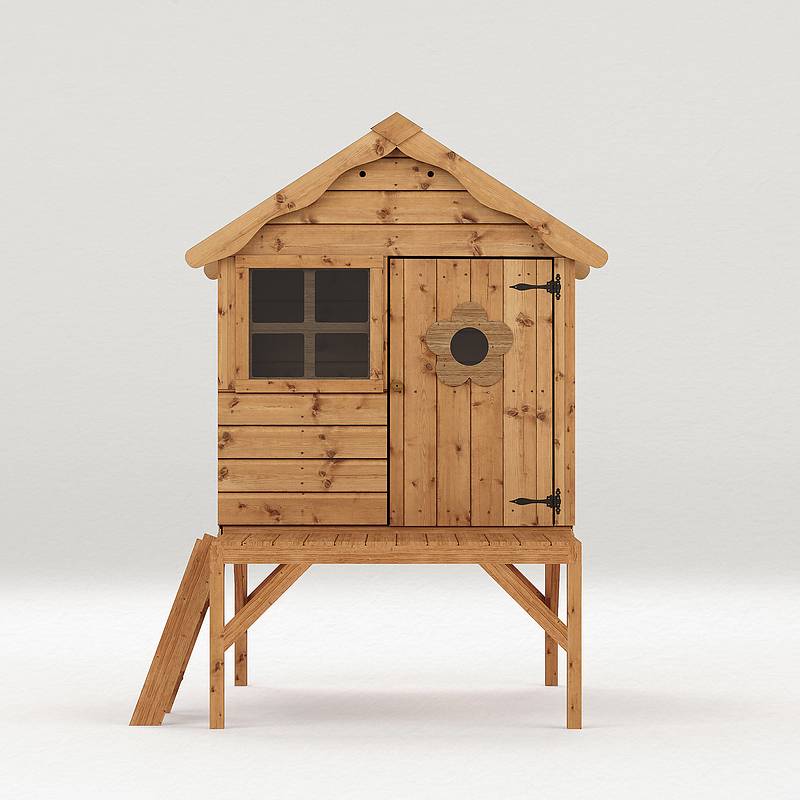 Snug Tower Wooden Playhouse - Image 6
