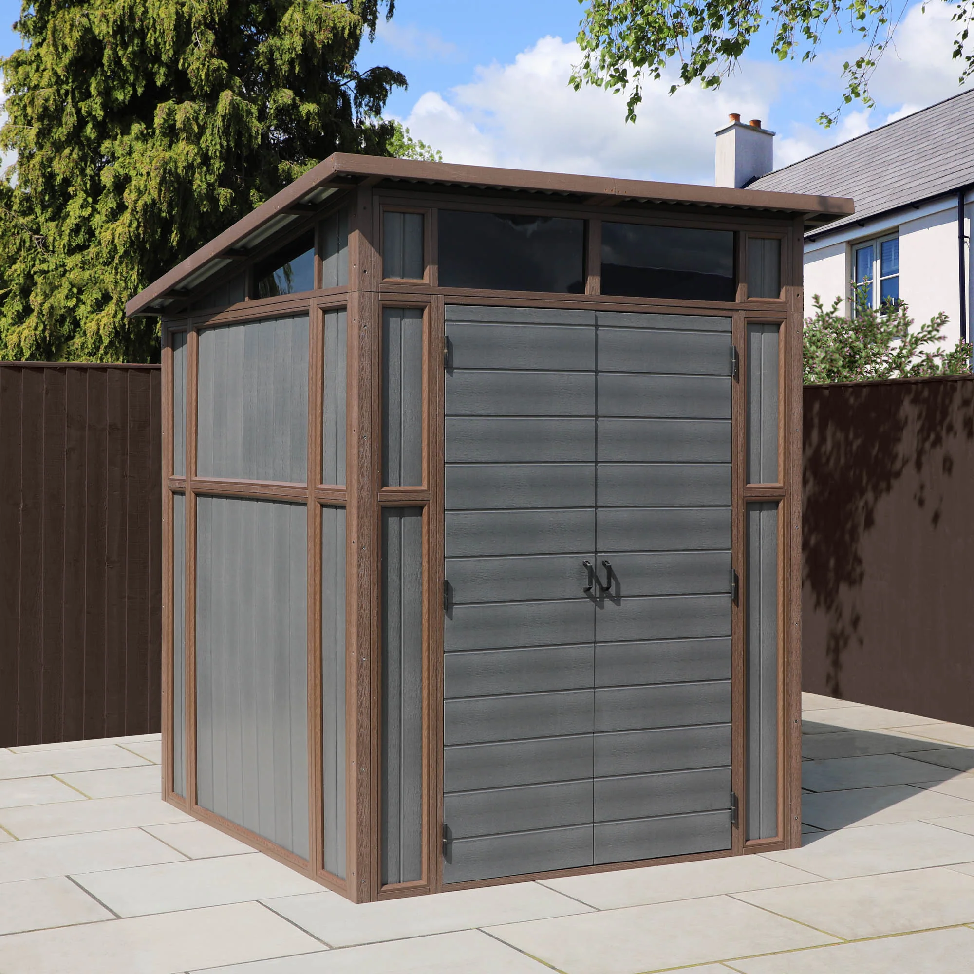 7 x 7 Premium Composite Pent Shed - Image 4