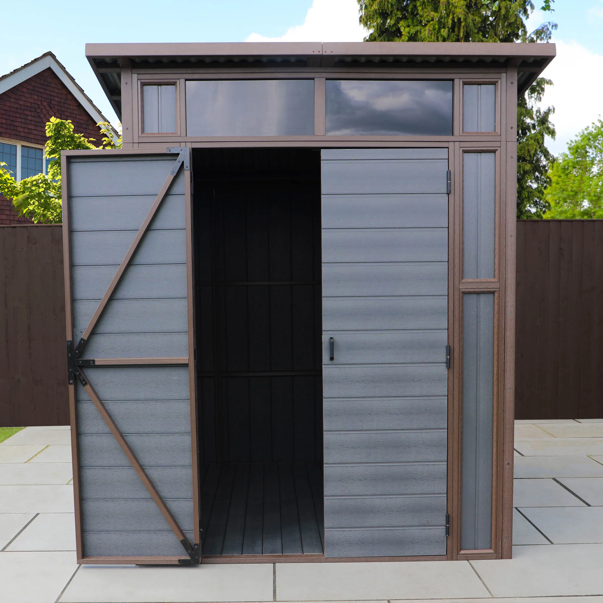 7 x 7 Premium Composite Pent Shed - Image 6