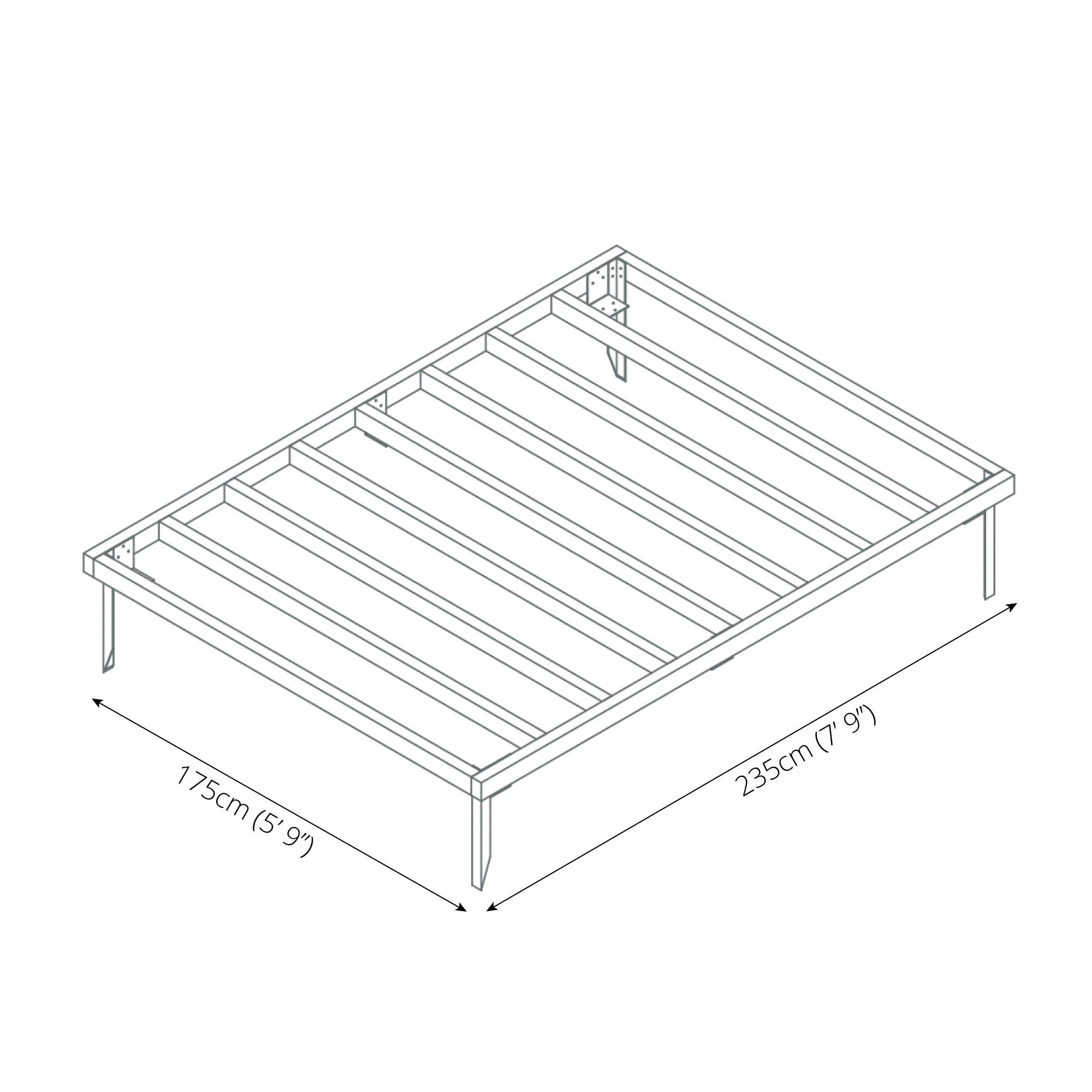 8 x 6 Wooden Base - Image 7