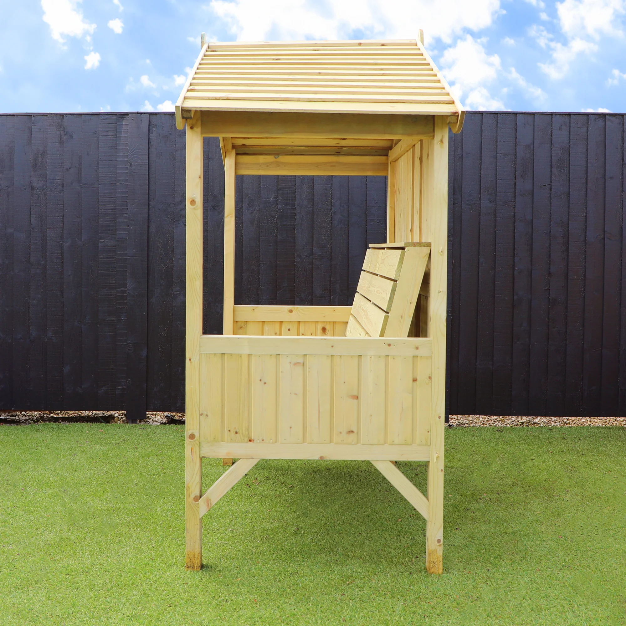 Carlton Arch Top Arbour Seat - Image 5