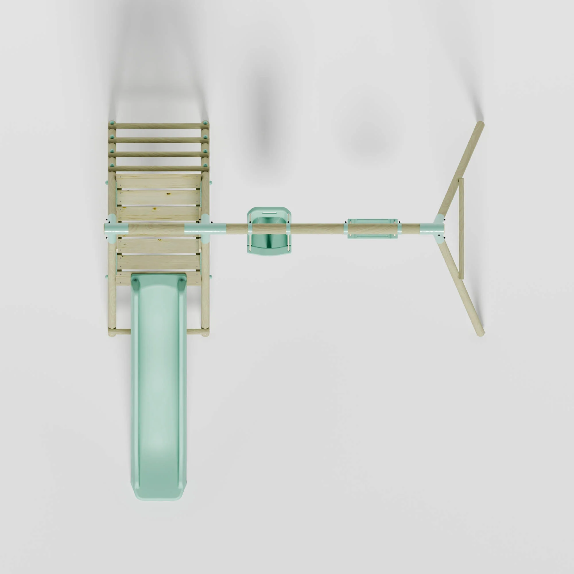 Double Swing with Baby Seat & Slide - Image 8