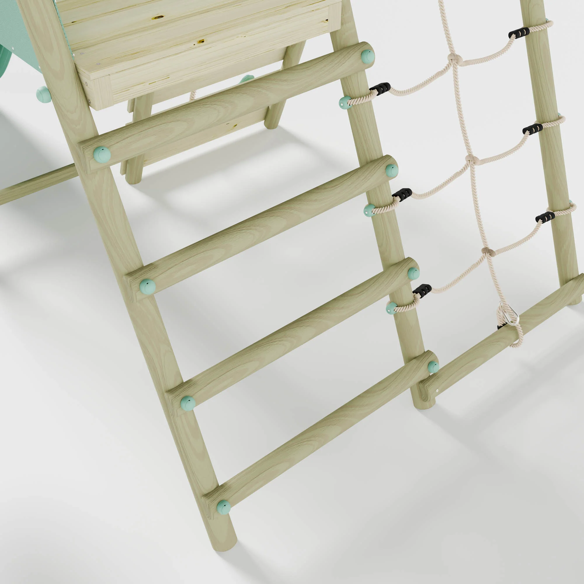 Single Swing with Climbing Wall & Slide - Image 10
