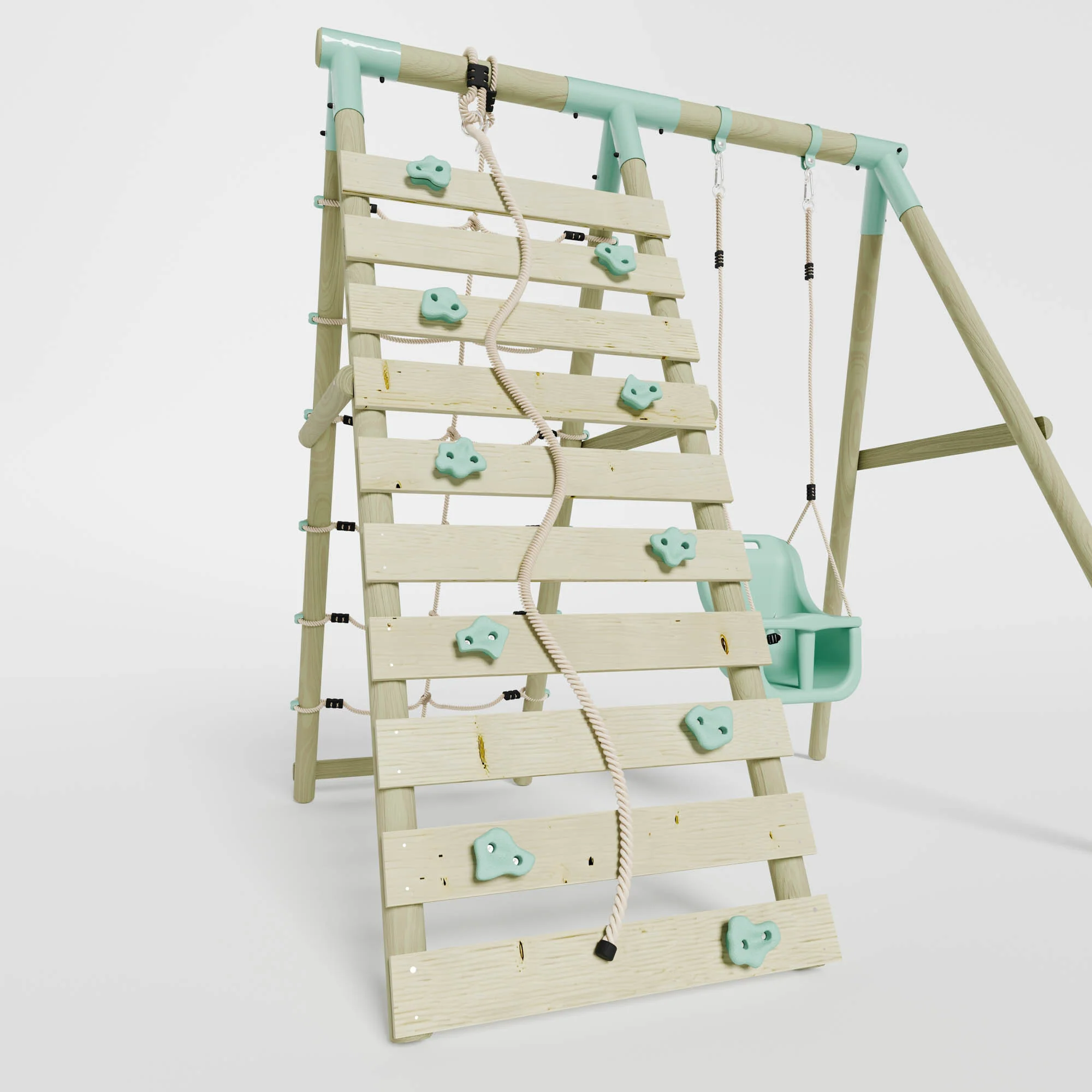 Single Baby Seat Swing with Climbing Wall - Image 5