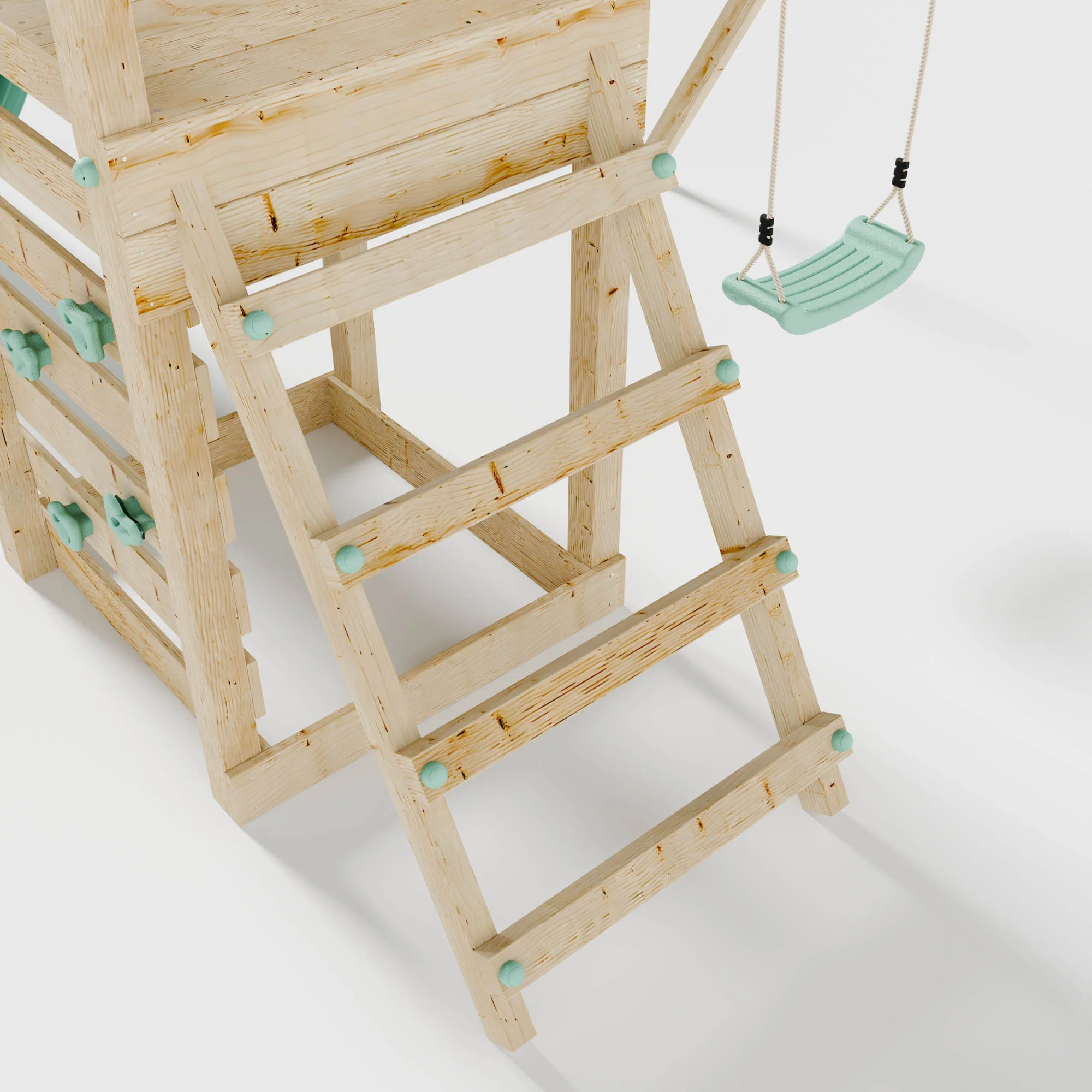Climbing Frame with Slide & Swing - Image 7