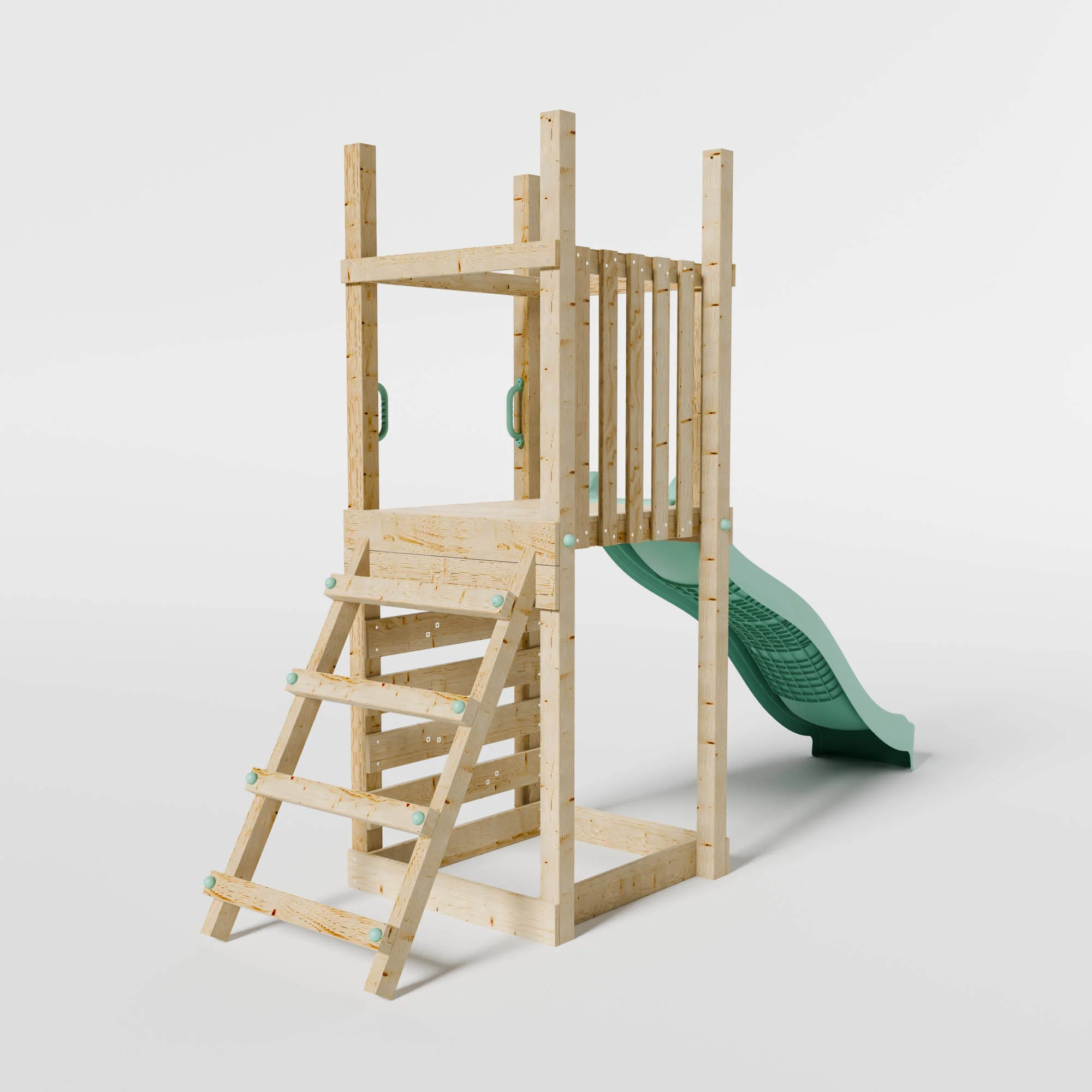 Climbing Frame with Slide - Image 6