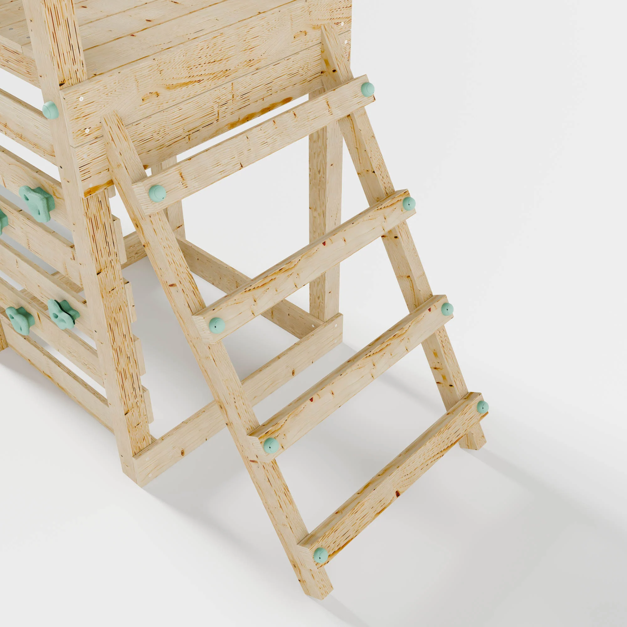 Climbing Frame with Slide - Image 7