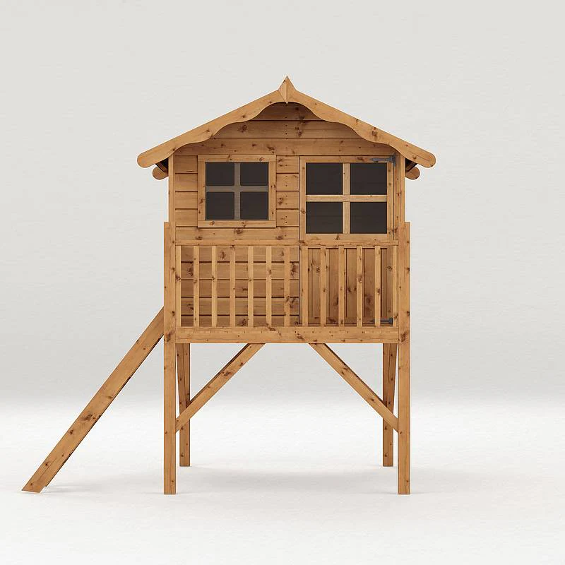 Poppy Tower Wooden Playhouse - Image 3