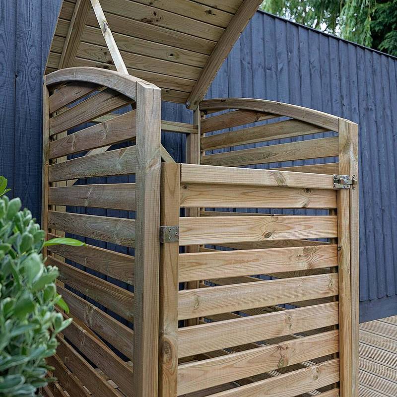Pressure Treated Single Bin Store - Image 5
