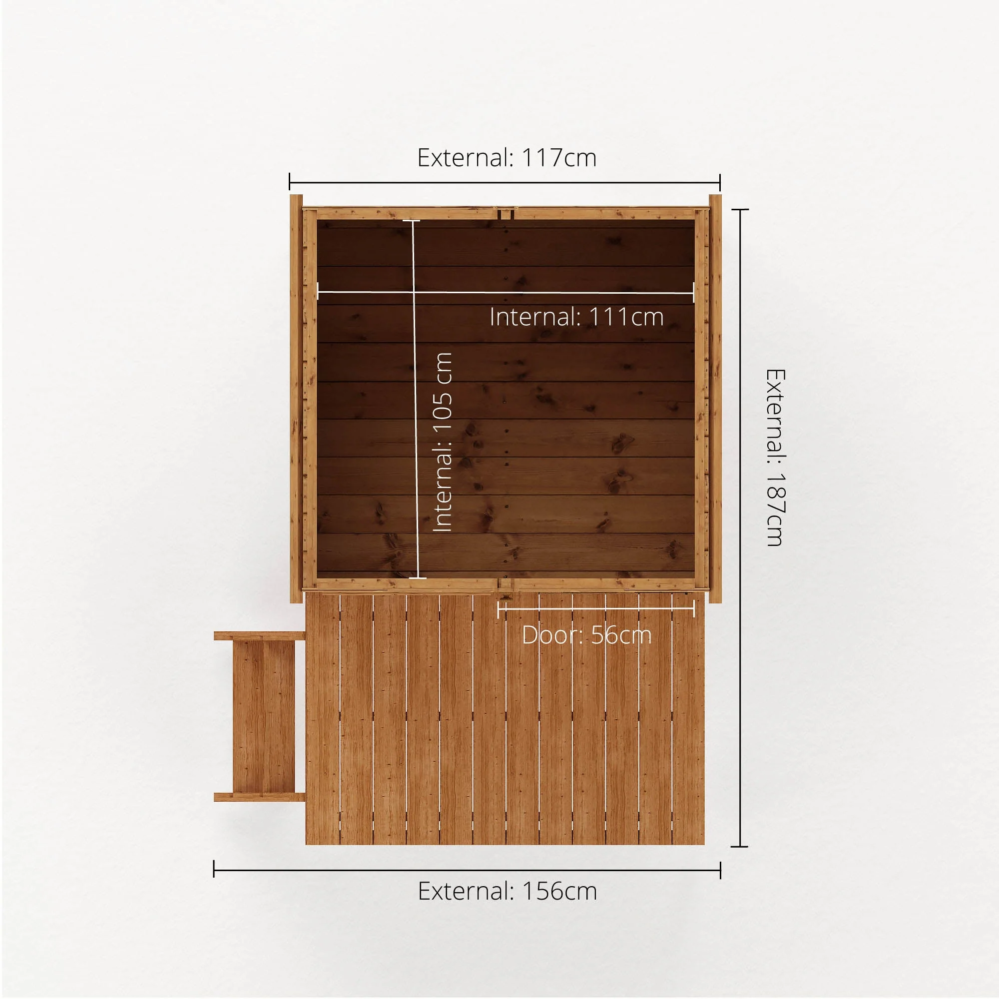 Snug Tower Wooden Playhouse - Image 6