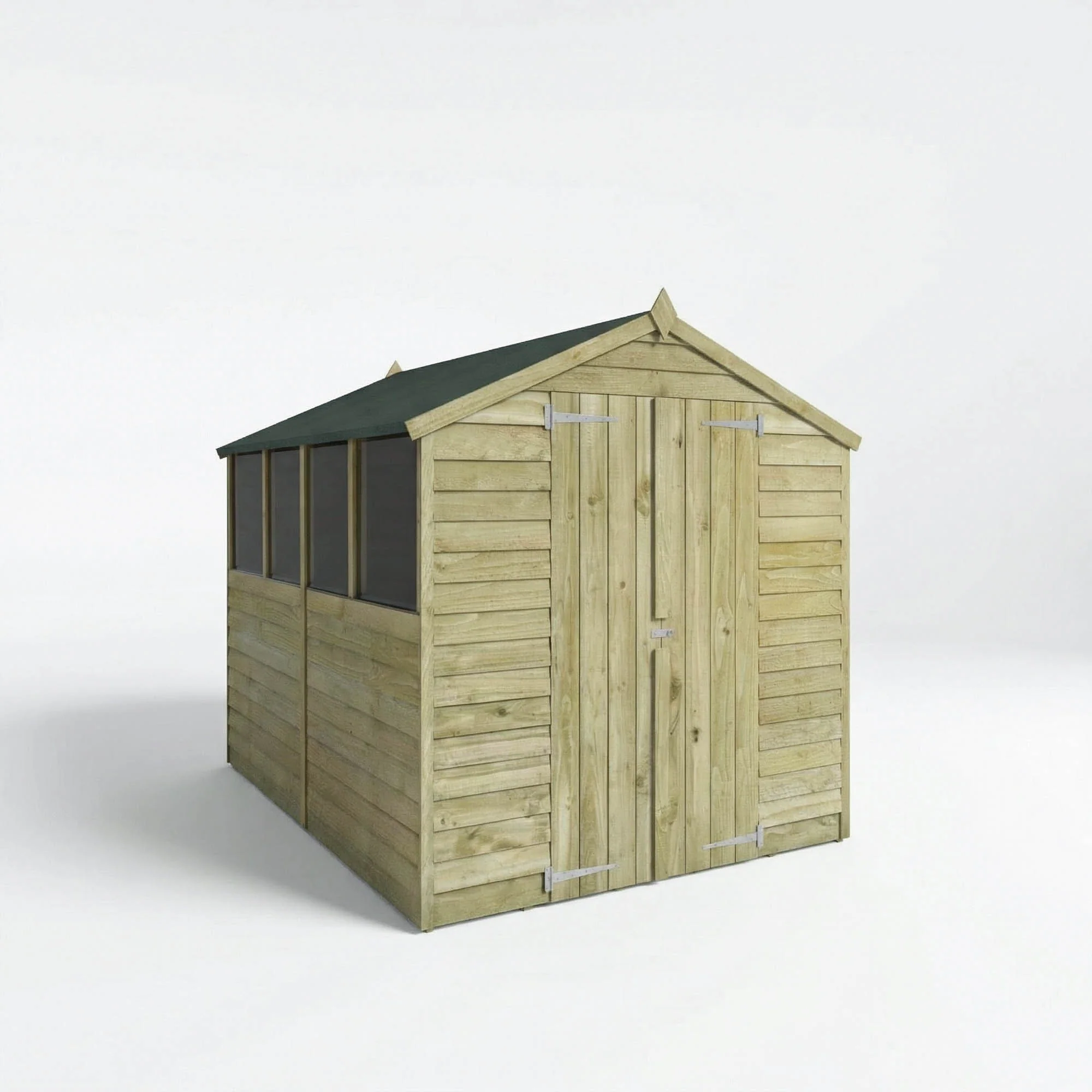Value Overlap Double Door Apex Shed - Image 11