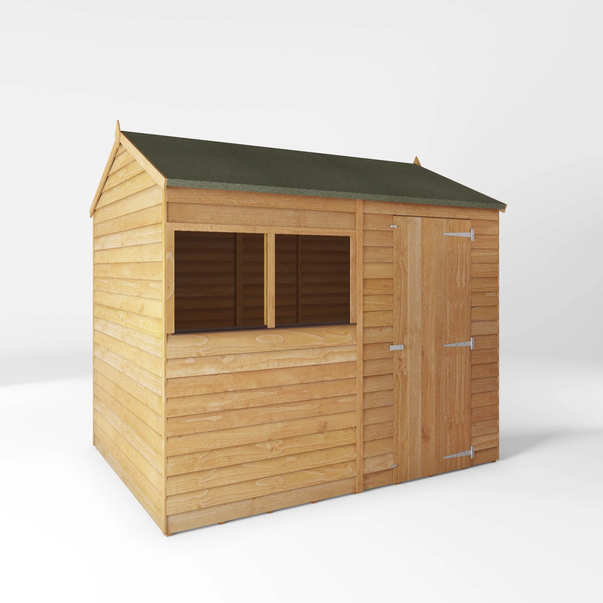 Value Overlap Single Door Apex Shed - Image 4