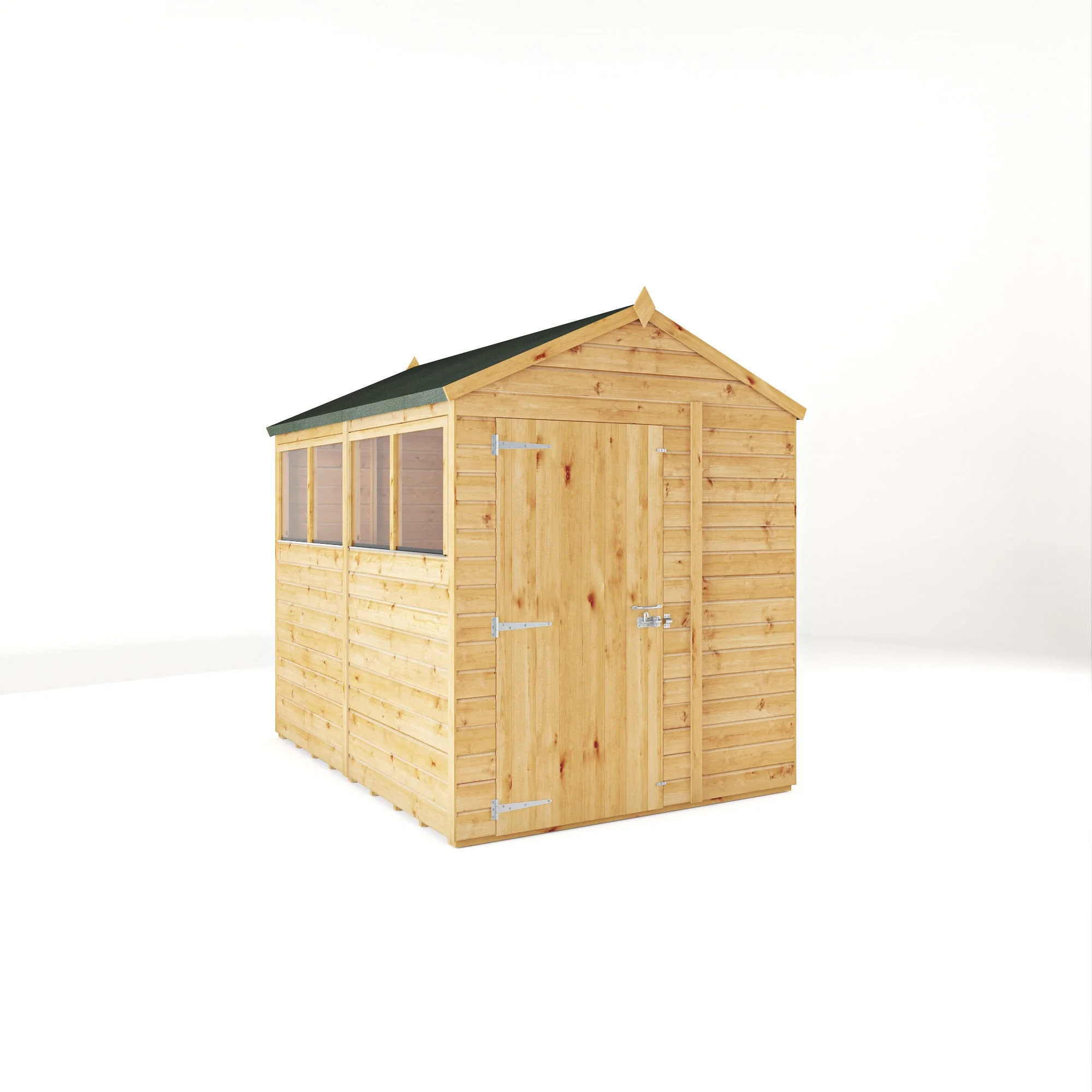 Woodsman Shiplap Apex Wooden Shed - Image 3