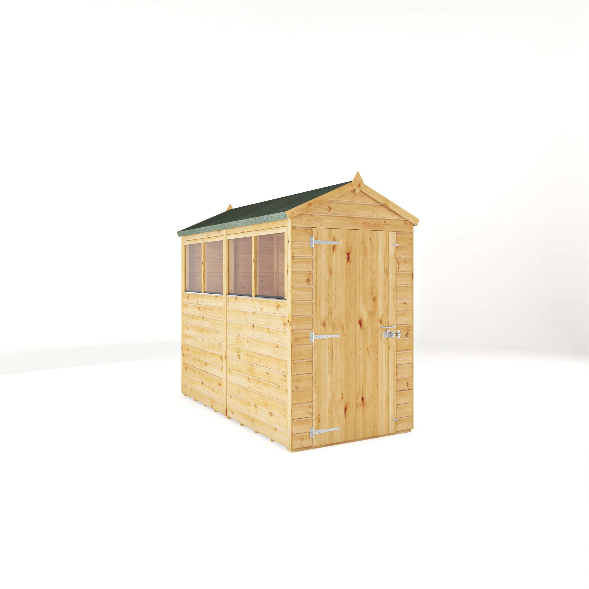 Woodsman Shiplap Apex Wooden Shed - Image 4