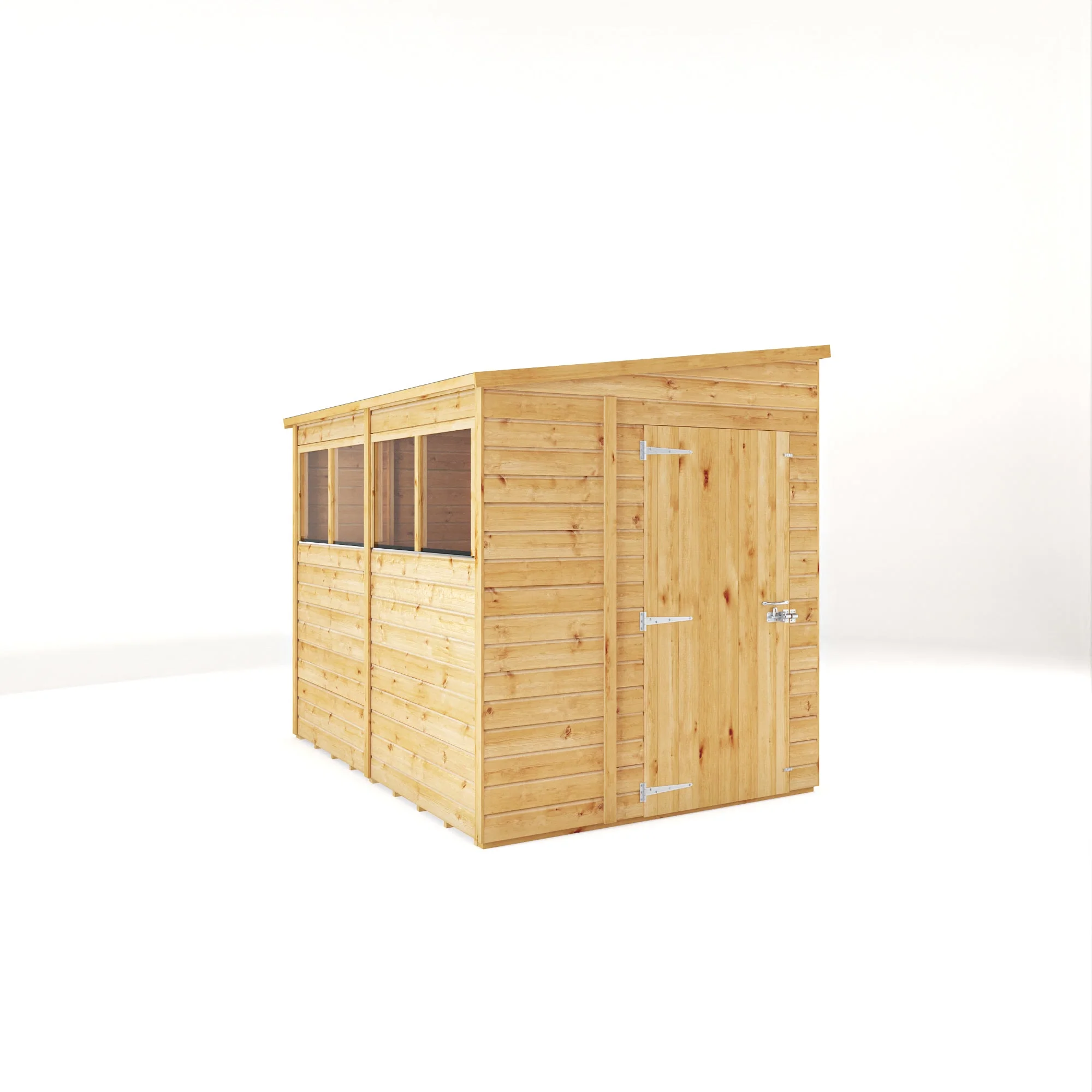 Woodsman Shiplap Pent Wooden Shed - Image 3